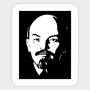 lenin portrait Sticker